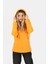 Kadın Kapüşonlu Sarı Sweatshirt Sarı 3