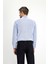 Uzun Kol Slim Fit Dar Kesim Non Iron Klasik Desenli Pamuklu Gömlek 3