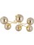 Tanyer 6lı Gold Modern Sarkıt Yatak Odası Salon Avize 2
