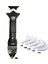 Yeşil Stil 3 In1 Silikon Fuga Araçları Cam Yapıştırıcı Açı Kazıyıcı Plakası Paslanmaz Çelik Başlık Mastik Mühür Cam Kazıyıcı Aracı Ev Temizliği (Yurt Dışından) 3