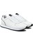 Erkek Beyaz Essential Leather Sneaker 3
