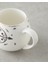 English Home Sagittarius New Bone China Kupa 325 ml Siyah-Beyaz-Gold 4