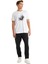 Erkek T-Shirt 40614 - Beyaz 4