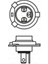 1987302840 Ampul ECO-12V 100 90W-P43T 1