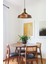 Asaletli Eskitme Long Knob Başlık Retro Sarkıt Lamba Restoran Salon Aydınlatma 3