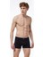 Erkek Siyah Pamuk Elastan Boxer 074 1M074 1