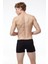 Erkek Siyah Pamuk Elastan Boxer 074 1M074 3