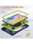 Samsung Galaxy Tab S6 P610 Kılıf (Lacivert+Sarı Yeşil) Samsung Galaxy Tab S6 Lite P610 (Yurt Dışından) 5