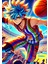 Ti-Play Zaka Anime Series Lysanor AS184 35X50 Çerçevesiz Karton Poster Uv Baskı 2