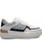 Kadın Beyaz Monogram Logolu Sneaker 3