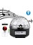 Bluetooth Sd Aux USB LED Disko Lamba Topu Speaker (4767) - EMY1952-7670 2