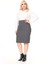 Esnek Büyük Beden Etek 1A-2610 2