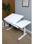 Vega Simple Kız Çocuk Odası Çalışma Masası, Ergonomik Ayarlanabilir Çalışma Masası - 130x70 Cm, Beyaz/Fuşya 3