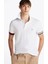Erkek Beyaz Polo Yaka T-Shirt 5