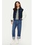 Tommy Jeans Kadın Lacivert Regular Fit Bomber Ceket 1