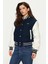 Tommy Jeans Kadın Lacivert Regular Fit Bomber Ceket 2