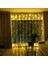 8 Fonksiyonlu 200 LED 10 Saçak Şerit LED 2x2 Perde Ip LED (Gün Işığı) (4767) - EMY1870-9298 2