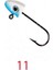 Mutant 6421 Master Trigon 1.7gr Lrf Jig Head 5'li Paket Cl:11 1