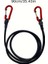 Tcherchı 90CM Kırmızı Karabinalı Çok Amaçlı Ağır Hizmet Bungee Kablosu Siyah (Yurt Dışından) 1