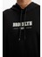 DeFactoFit Siyah NBA Brooklyn Nets Comfort Fit Kapüşonlu Sweatshirt C9252AX24AU 7