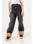 Kız Çocuk Paçası Peluşlu Kot Pantolon G2155 1