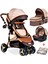 BH-945 Paris Amortisörlü Travel Sistem Bebek Arabası 1