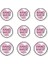 Handmade With Love Sticker 70 Adet Pembe 1