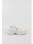 Kadın Beyaz Monogram Logolu Sneaker 1