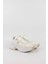 Kadın Beyaz Monogram Logolu Sneaker 4