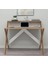 Home Enda x Ayaklı Raflı Ders Çalışma Masası 50 x 90 cm Atlantik Çam 3