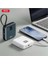 22.5W Pd Fast Type-C Usb-C Iphone Uyumlu Kablolu 10000 Mah Taşınabilir Şarj Aleti Powerbank PR235 3