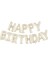 16 Inç Krem Happy Birthday Folyo Balon Set 1
