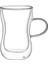 Vetro Borosilikat Çift Camlı Kulplu Çay Bardağı 150 Ml (2 Adet) 1