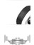 Apple Watch Se 44MM Kordon Yandan Çıtçıtlı Metal Parçalı Çizgi Dizayn KRD35 Gümüş 2