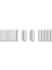 Apple Watch Se 44MM Kordon Yandan Çıtçıtlı Metal Parçalı Çizgi Dizayn KRD35 Gümüş 3