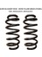 Audi A4 Avant (2001-2008) Uyumlu Standart Yay ST102034R - Arka Helezon Yay Takımı - 2 Adet 2