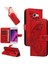 Kredi Kartı Yuvası Ayrılabilir El ile Samsung Galaxy A3 2017 Için Flip Case (Yurt Dışından) 1