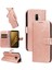 Samsung Galaxy A6 Ayrılabilir El Kayışı li Deri Için Flip Case (Yurt Dışından) 1