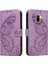 Samsung Galaxy A6 Ayrılabilir El Kayışı li Deri Için Flip Case (Yurt Dışından) 1