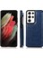 Kart ile Samsung Galaxy S21 Ultra Çift Manyetik Toka Için Cüzdan Kılıf (Yurt Dışından) 5