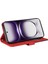 Kart Yuvası Standı Rengi ile Oppo Oppo 12 5g Deri Cüzdan Için Flip Case (Yurt Dışından) 2