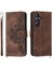 Samsung Galaxy M54 Bileklik Kabartmalı Çoklu Kredi Kartı Için Flip Case (Yurt Dışından) 3