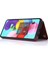 Cüzdan Kılıf Samsung Galaxy A51 5g Çift Manyetik Toka Kickstand Pu (Yurt Dışından) 2
