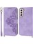 Samsung Galaxy S22 Çoklu Kredi Kartı Yuvaları Bileklik Için Flip Case (Yurt Dışından) 1