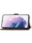 Samsung Galaxy S21 Fe Kabartmalı Darbeye Bileklik Çoklu Için Flip Case (Yurt Dışından) 5