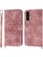 Samsung Galaxy A24 Kabartmalı Darbeye Bileklik Çoklu Için Flip Case (Yurt Dışından) 1