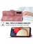Samsung Galaxy A24 Kabartmalı Darbeye Bileklik Çoklu Için Flip Case (Yurt Dışından) 5