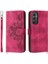 Samsung Galaxy A35 Kabartmalı Bileklik Çoklu Kredi Kartı Için Flip Case (Yurt Dışından) 1