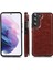 Kart ile Samsung Galaxy S22 Artı Çift Manyetik Toka Için Cüzdan Kılıf (Yurt Dışından) 2