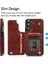 Kart ile Samsung Galaxy S22 Artı Çift Manyetik Toka Için Cüzdan Kılıf (Yurt Dışından) 4